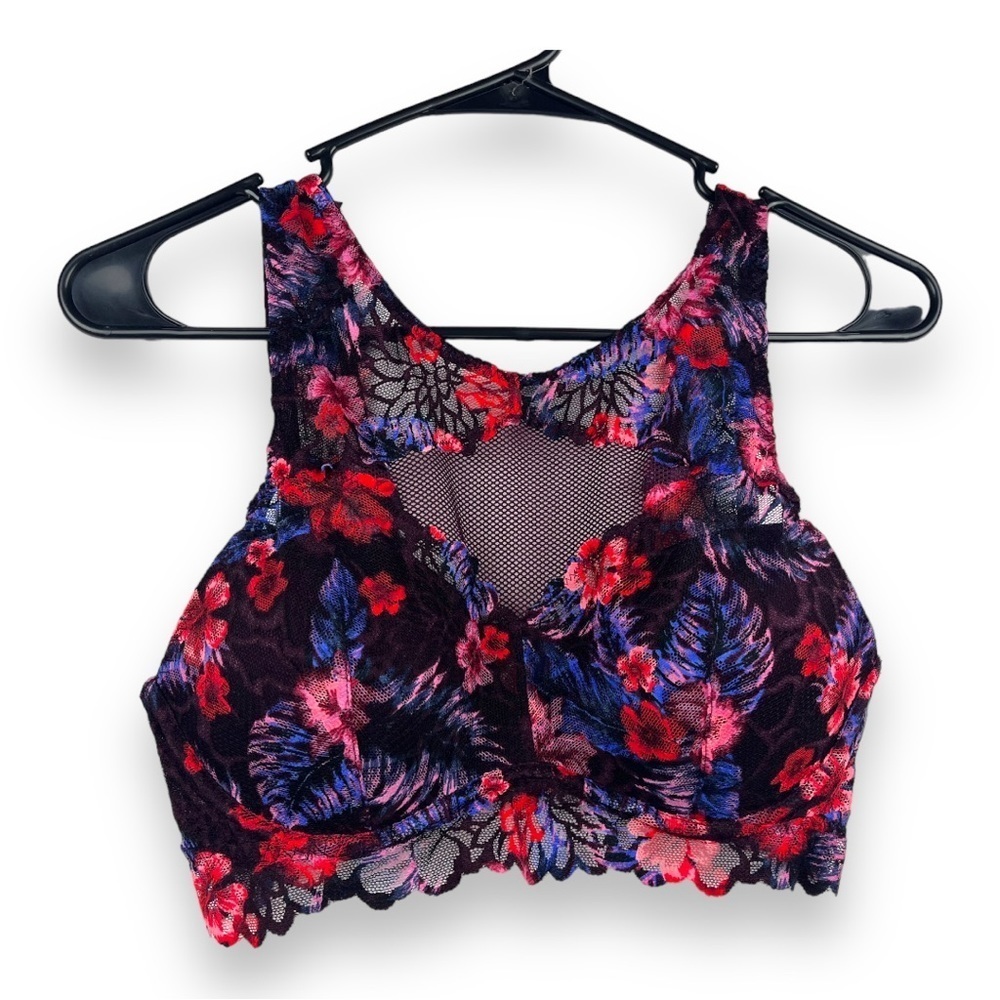 Pink Victoria Secret Floral Bralette‎
